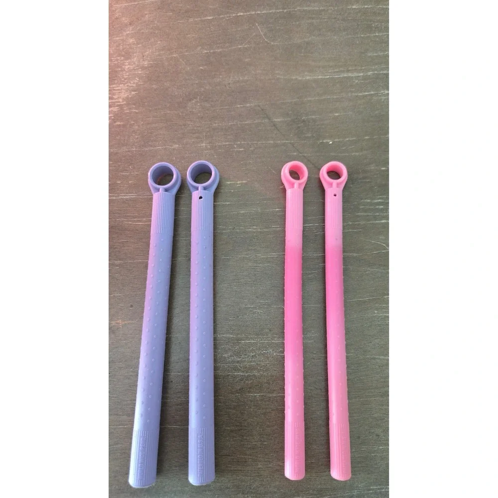 RETRO Conair More Hot Sticks Instant Heat  20pc Pink Purple Rollers Works!‎